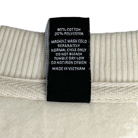 Kentucky Wildcats Premium Heavyweight Crew Neck Sweatshirt in Cream Size Large - Picture 5 of 7